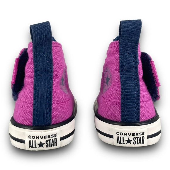 Converse Chuck Taylor All Star Simple Step Sneakers 759947F Shoes Pink Toddler 6 - Picture 6 of 9